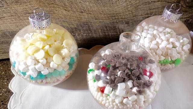 Organic Dark Chocolate Mix Ornaments