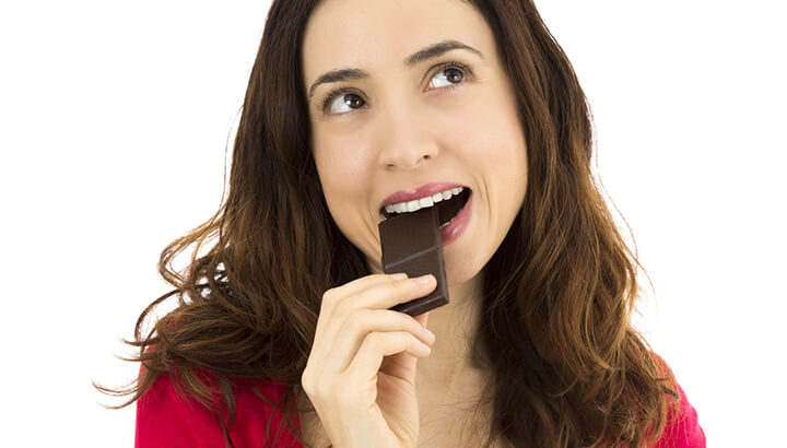 Chocolate health benefits for stress relief