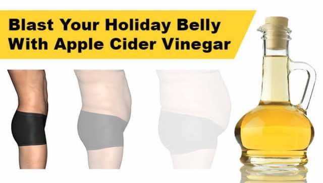 Blast Your Holiday Belly With Apple Cider Vinegar