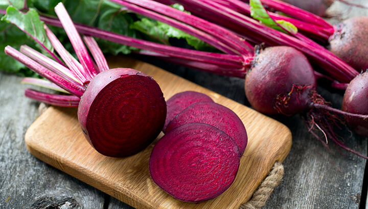 Beets can make your urine change color
