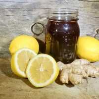 Lemon, ginger and honey cold and flu remedy Photo 2