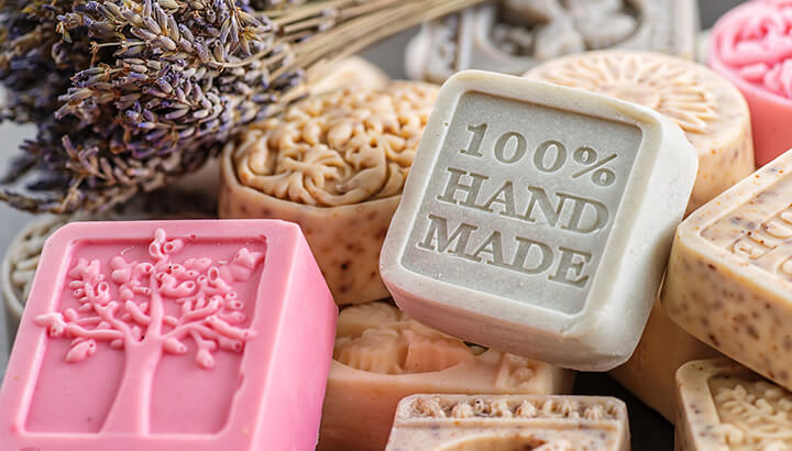 Natural soap is a healthy alternative to antibacterial soap