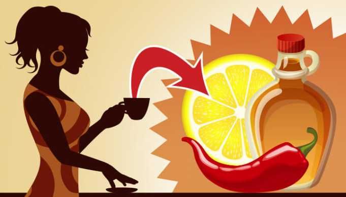 4 Reasons To Drink Cayenne Pepper, Lemon And Maple Syrup In Water Daily