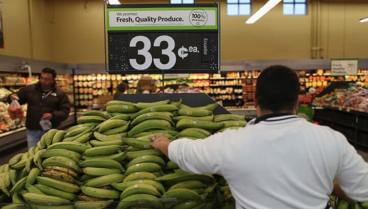 Walmart doesnt rely on local producers — Courtesy Joe Raedle Getty Images