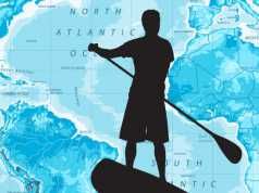 South African Man Attempts World’s First Atlantic Crossing By SUP