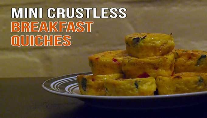 WATCH: Make This Perfect On-The-Go Crustless Mini Quiche For Breakfast