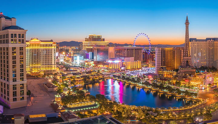 Las Vegas is powered by renewable energy.
