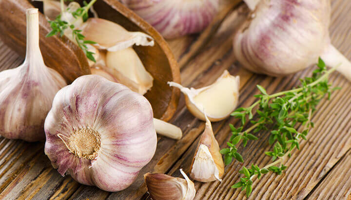 Garlic is well-known to fight off infections and boost the immune system.
