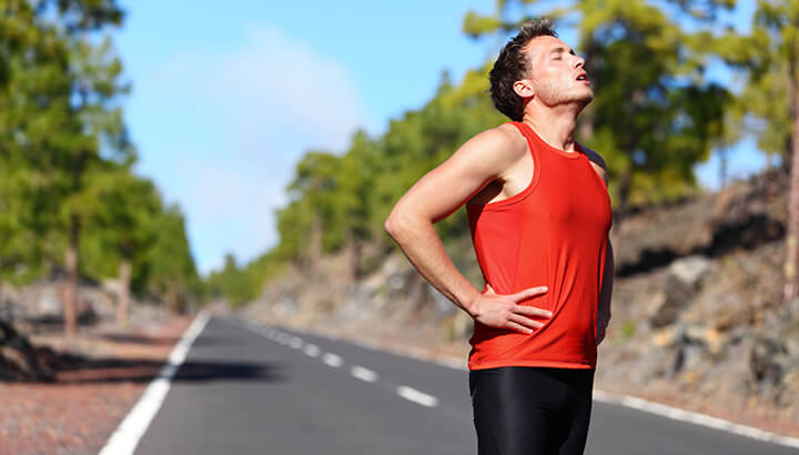 Improper breathing can make exercise more difficult.