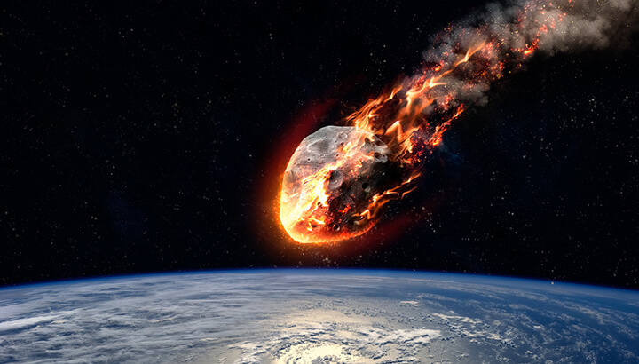Space events typically impact the earth once every 26 million years.