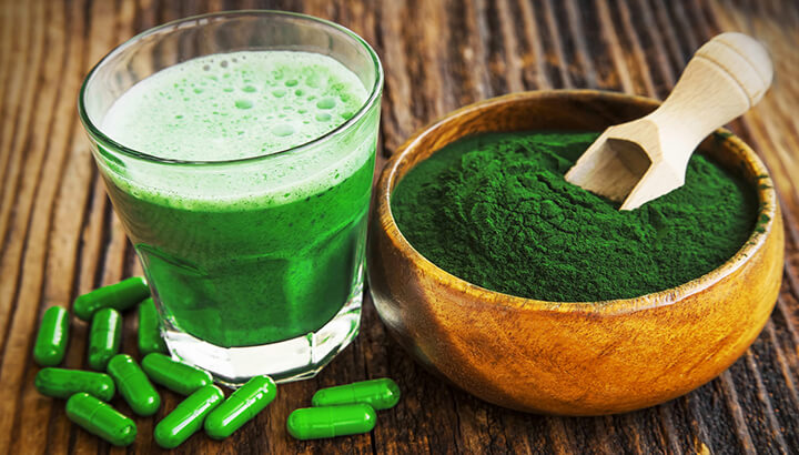 Spirulina comes in powder or tablet form.