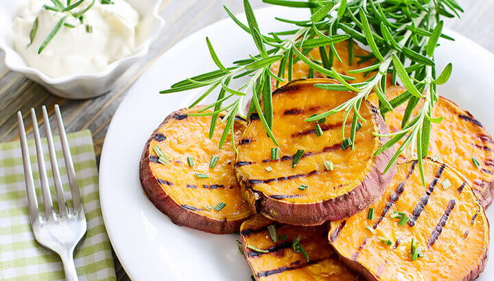 Sweet potatoes contain vitamin A, which improves immune system function.