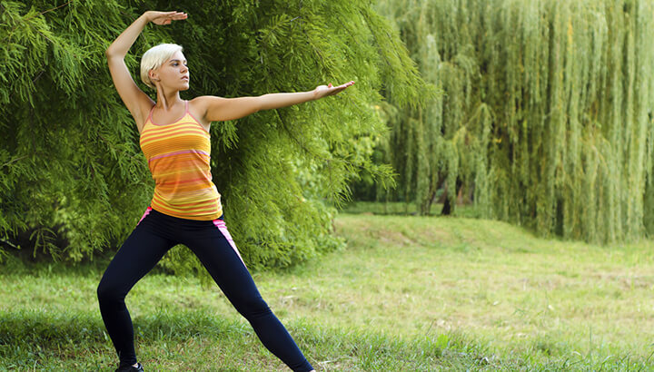 Tai chi and other activities can help reduce stress to improve physical and mental health.
