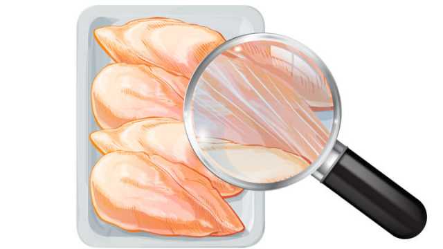 What the white stripes on your chicken mean