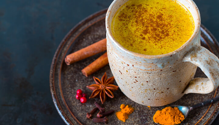 Coconut oil and turmeric combined can help boost your metabolism.