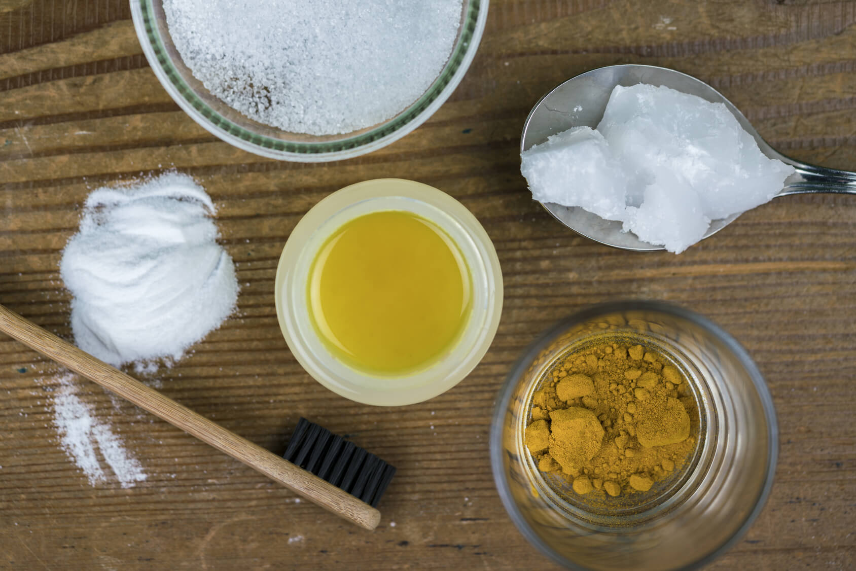 Homemade toothpaste with all-natural ingredients is better for long-term health.