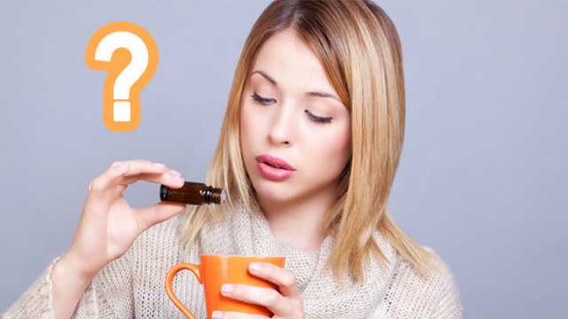Should you drink essential oils