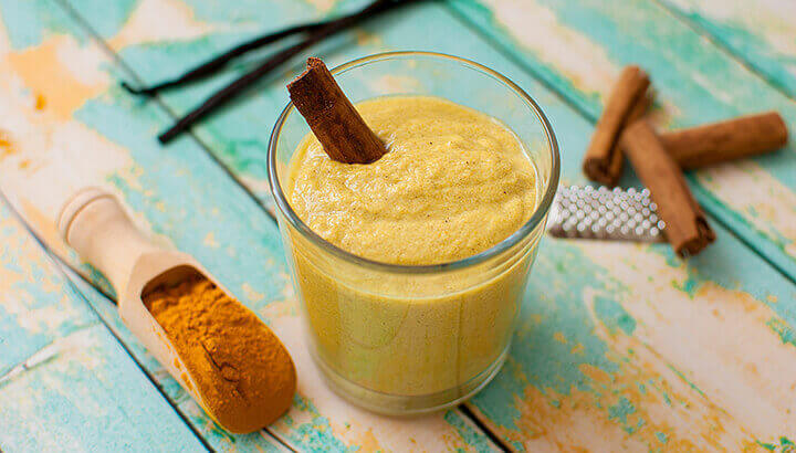 Add turmeric paste to your smoothie for an anti-inflammatory boost.