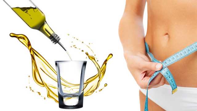 Benefits of a shot of olive oil every morning