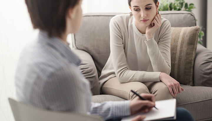 Instead of taking antidepressants, try talking to a therapist first.