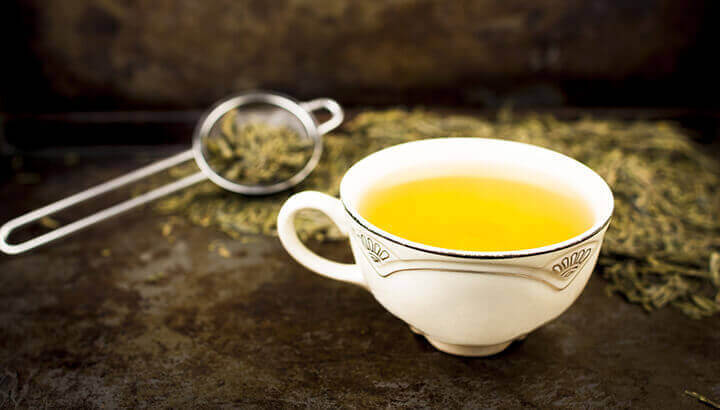 The polyphenols in green tea fend of chronic inflammation.