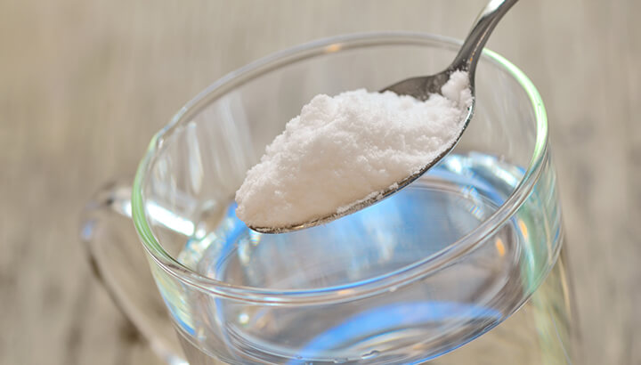 Baking soda and water will soothe acid reflux fast.