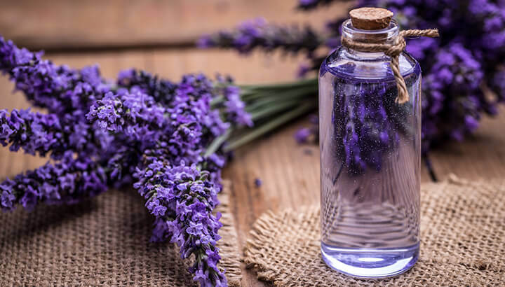 Lavender can help to clear up breakouts.