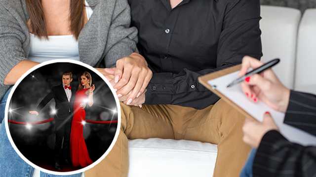 Celebrity couples in couple's therapy