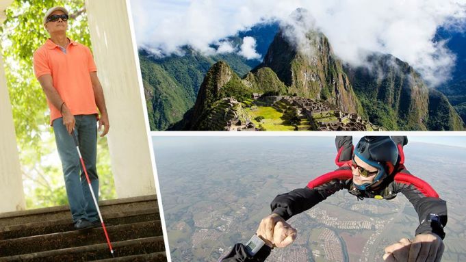 This Man Has Gone ‘Sightseeing’ On All 7 Continents… And He’s Blind