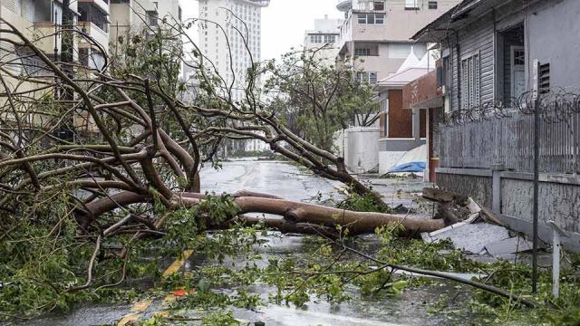 Hurricane Maria rips through Puerto Rico