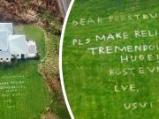 U.S. Virgin Island Home Has Unique Message For President Trump
