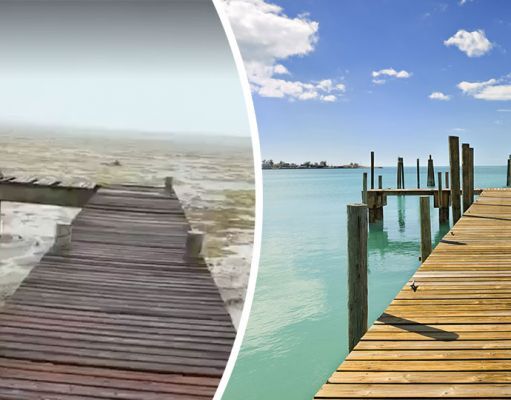 Hurricane Irma Causes Ocean to Disappear in Bahamas