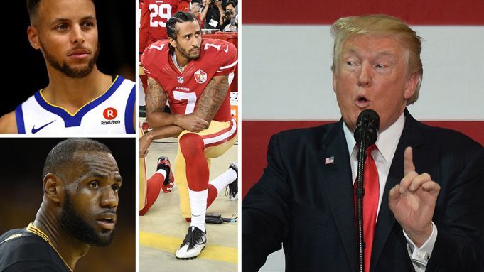 Donald Trump Calls out Colin Kaepernick: NFL & NBA Players Respond
