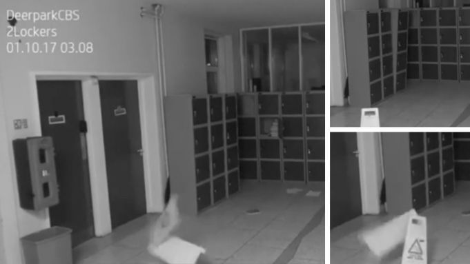 Shocking Video Proof Of Ghosts Haunting School In Ireland