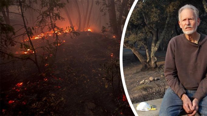 Man Battles California Wildfires Alone And Saves Home