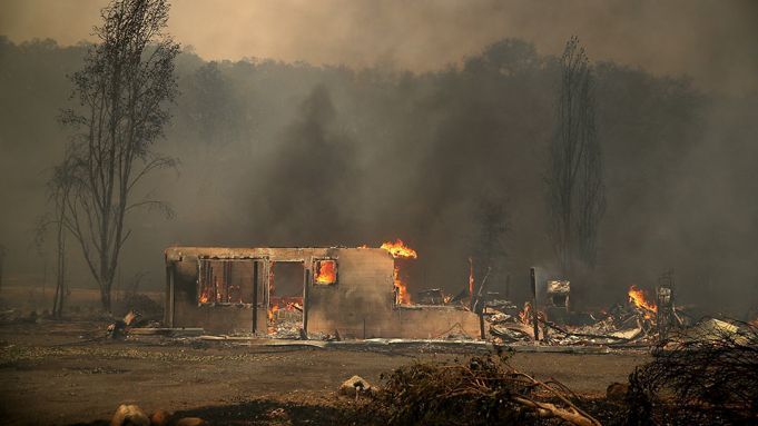 Wife Searches for Wedding Ring After House Burns Down During California Wildfires