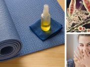 This Essential Oil Yoga Mat Cleaner Will Banish The Cold And Flu