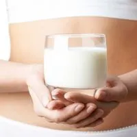 Milk contains gentle acids that can help retain moisture