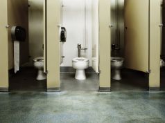 Caution: Never Do This in a Public Restroom